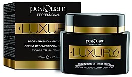 Парфумерія, косметика Нічний крем для обличчя - Postquam Luxury Gold Regenerating Night Cream