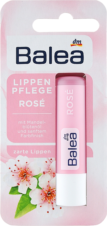 Бальзам для губ "Троянда" - Balea Lippenpflege Rose — фото N2