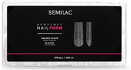 Духи, Парфюмерия, косметика Формы для наращивания ногтей - Semilac Acrylgel Nail Form Square