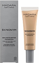 Духи, Парфюмерия, косметика Тональная основа - Madara Cosmetics Skinonym Semi-Matte Peptide Foundation (мини)