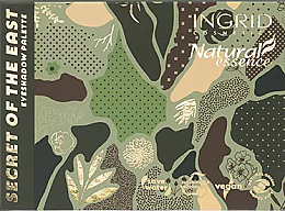 Палетка тіней для повік - Ingrid Cosmetics Natural Essence Secret Of The East Eyeshadow Palette — фото N2