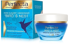 Парфумерія, косметика Крем для обличчя проти зморщок - Perfecta Bird's Nest Cream Day And Night 70+