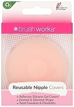Многоразовые накладки на соски - Brushworks Reusable Silicone Nipple Covers — фото N1