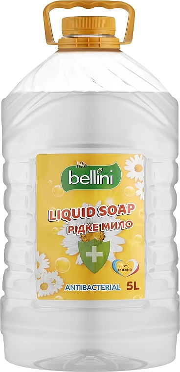 Жидкое антибактериальное мыло с ароматом ромашки - Bellini Life (канистра) — фото N1