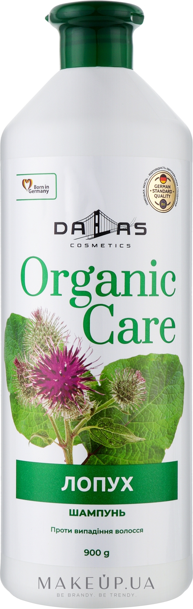Шампунь для волосся "Лопух" проти випадіння волосся - Dalas Organic Care — фото 900g