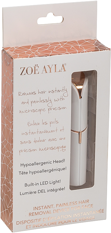 Прибор для безболезненного удаления нежелательных волос на лице - Zoe Ayla Instant Painless Hair Removing Device For Face