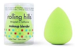 Духи, Парфюмерия, косметика Бьюти блендер, зеленый - Rolling Hills Makeup Blender Green