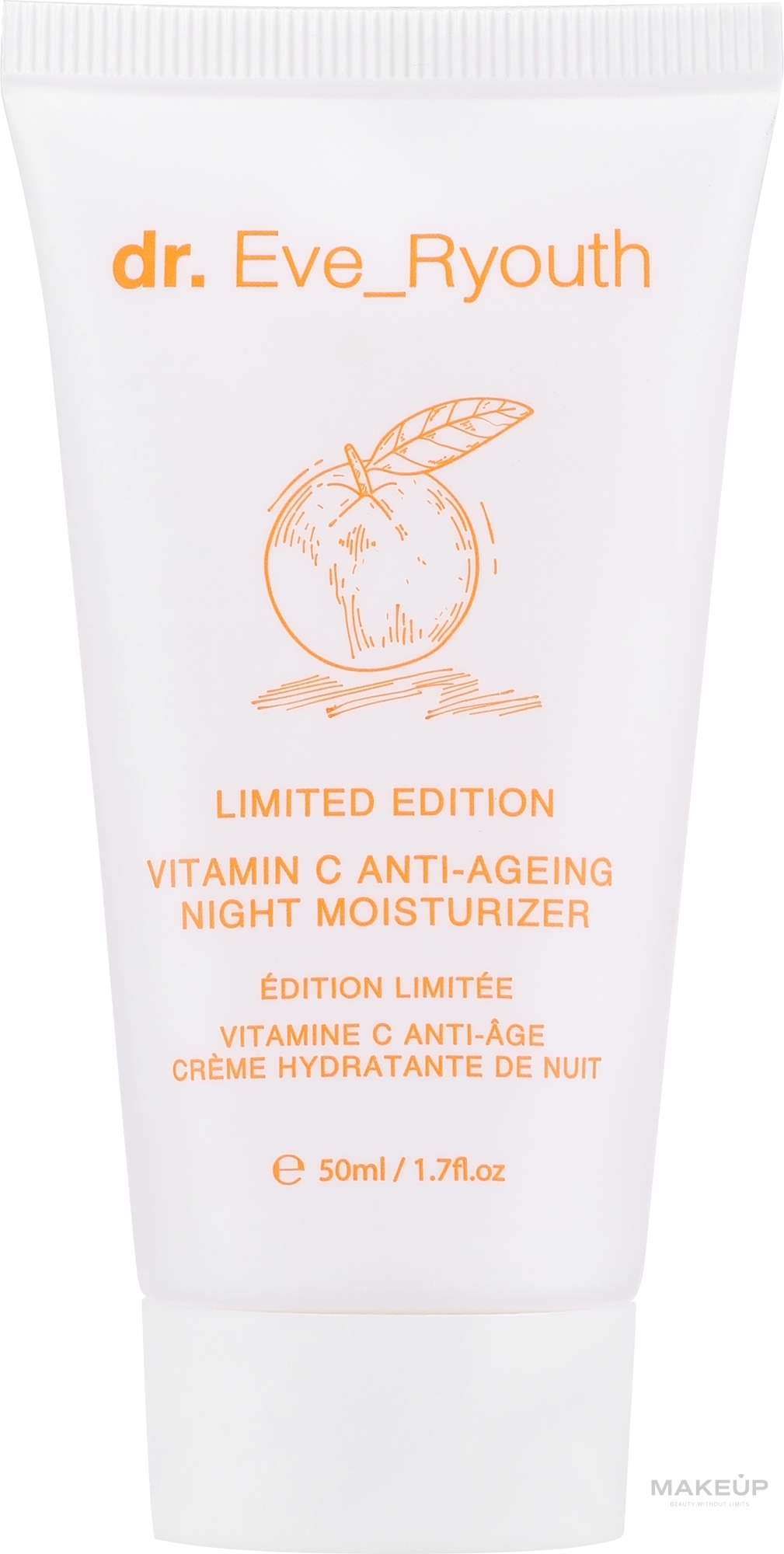 Ночной крем для лица - Dr. Eve_Ryouth Vitamin C Night Moisturizer Limited Edition — фото 50ml