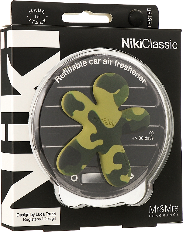 Ароматизатор для авто - Mr&Mrs Niki Pine & Eucalyptus Green Camouflage — фото N3