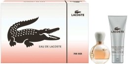 Духи, Парфюмерия, косметика Lacoste Eau De Lacoste Pour Femme - Набор (edp/30ml + b/l/100ml)