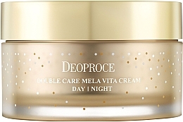 Духи, Парфюмерия, косметика Крем 2 в 1 для дневного и ночного ухода за лицом - Deoproce Double Care Mela Vita Cream Day/Night