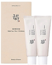 Парфумерія, косметика Набір - Beauty of Joseon Relief Sun : Rice + Probiotic Set (2x50ml)