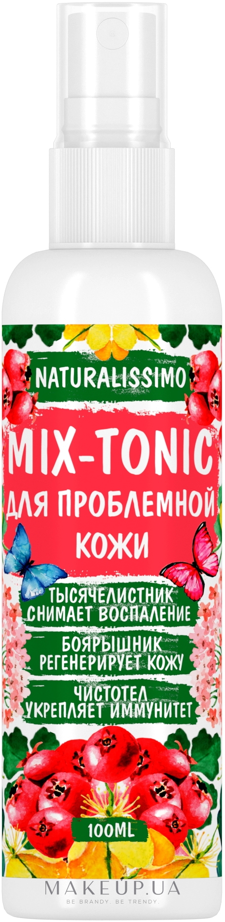 Мікс-тонік для проблемної шкіри обличчя й тіла - Naturalissimo Mix-Tonic — фото 100ml