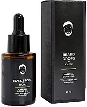 Духи, Парфюмерия, косметика Эфирное масло для бороды - Solidu Beard Drops NaturalBeard Oil