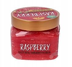 Натуральный скраб-шербет "Малина" - Wokali Natural Sherbet Scrub Raspberry — фото N1