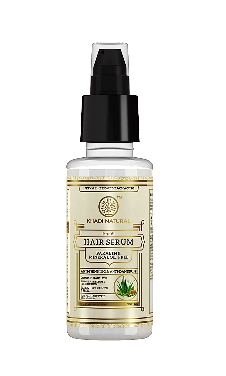 УЦЕНКА Аюрведическая сыворотка для волос - Khadi Natural Herbal Hair Serum * — фото N1