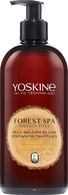 Лосьйон для тіла "Плід дерева юдзу" - Yoskine Forest Spa — фото N1