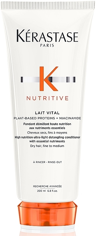 Питательный кондиционер для тонких и нормальных сухих волос - Kerastase Lait Vital Nutritive