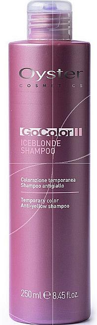 Шампунь против желтизны волос - Oyster Cosmetics Go Color Shampooing Anti-Jaunissement — фото N1