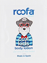 Парфумерія, косметика Лосьйон для тіла з алое вера й маслом ши - Roofa Cool Kids Body Lotion (пробник)