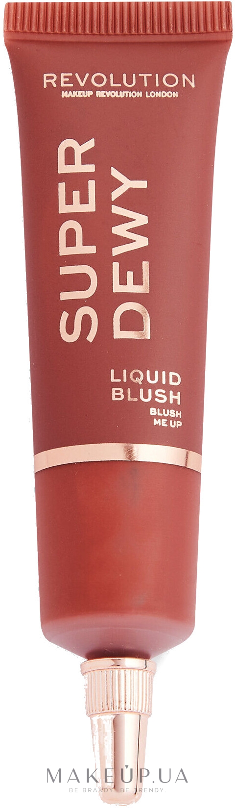 Жидкие румяна для лица - Makeup Revolution Superdewy Liquid Blush — фото Blush Me Up