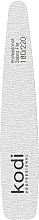 Духи, Парфюмерия, косметика Пилка для ногтей "Конусная" 180/220, светло-серый - Kodi Professional