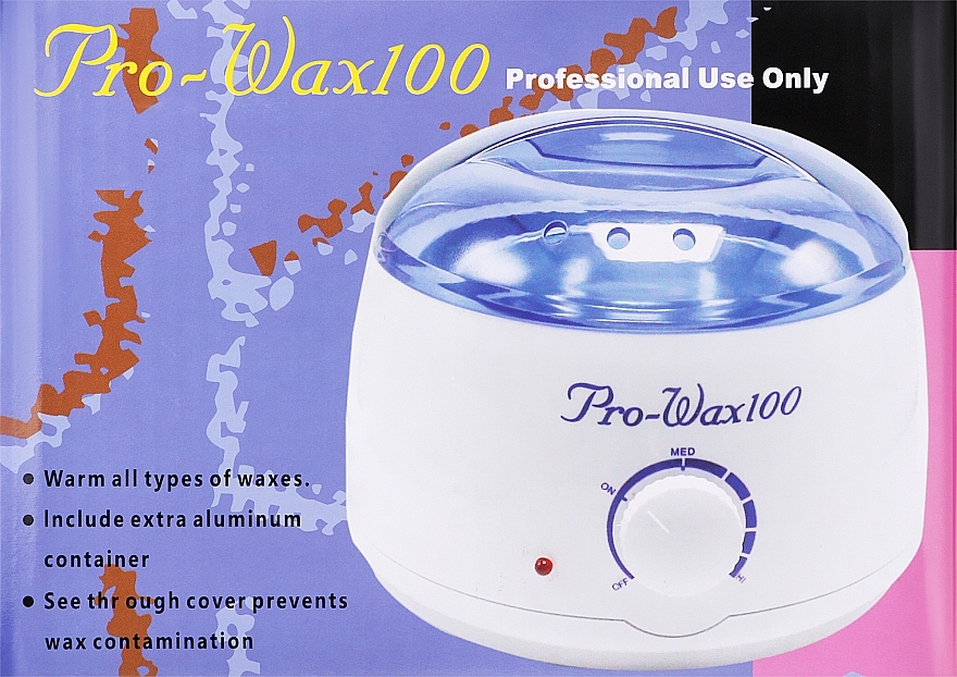 Воскоплав баночный, розовый - Pro-Wax 100 — фото N2