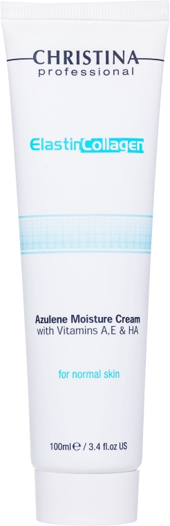 Зволожувальний азуленовий крем з колагеном і еластином для нормальної шкіри - Christina Elastin Collagen Azulene Moisture Cream — фото N3
