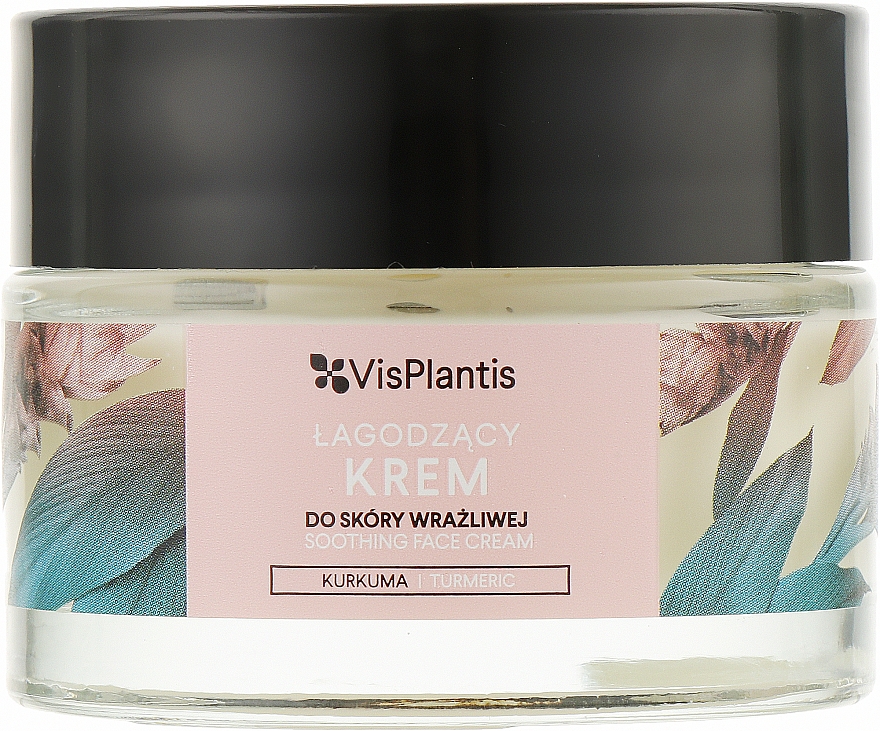 Успокаивающий крем для лица с куркумой - Vis Plantis Soothing Face Cream — фото N1