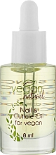 Парфумерія, косметика Олія для нігтів і кутикули - Vegan Natural Nail & Cuticle Oil For Vegan