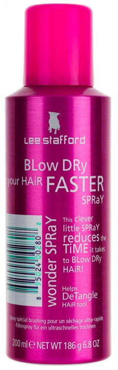 Спрей для сушки волос - Lee Stafford Blow Dry Your Hair Faster Wonder Spray