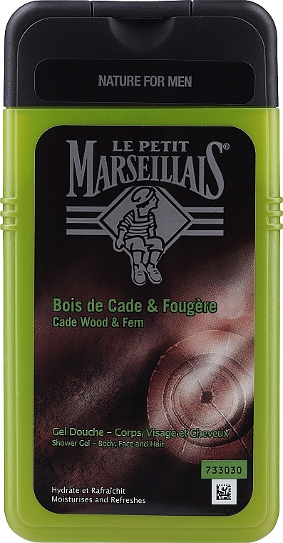 Гель для душа - Le Petit Marseillais Homme Bois de Cade & Fougere Shower Gel — фото N3