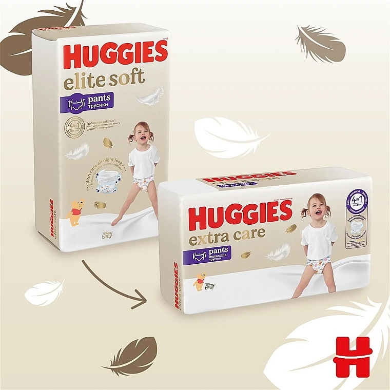 Підгузки-трусики Elite Soft Pants 5 (12-17 кг), 34 шт. - Huggies — фото N3