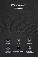 Труси-шорти XBB117, Black, 3 шт. - Uniconf — фото N4
