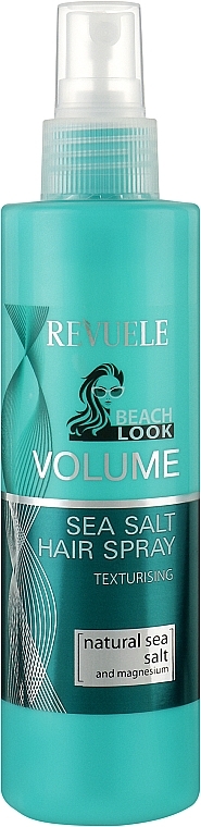 Текстурувальний спрей для об'єму волосся - Revuele Volume Sea Salt Hair Spray — фото N1
