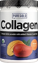 Коллаген с витамином С и цинком, манго - PureGold Collagen Marha — фото N1