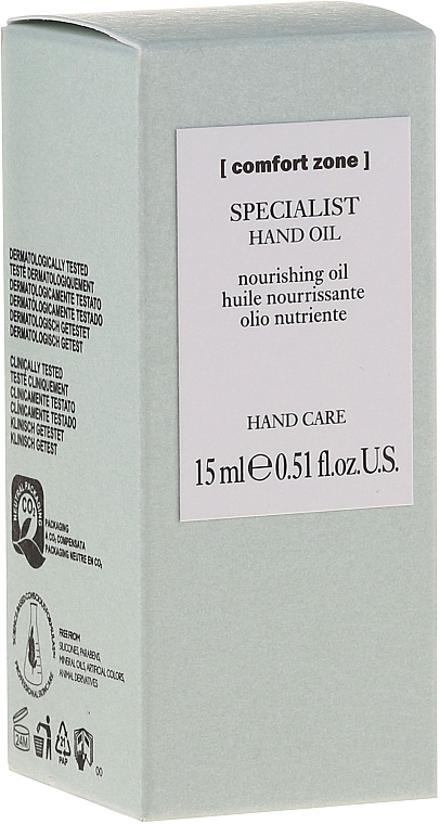 Масло для рук и ногтей - Comfort Zone Specialist Hand Oil — фото N3