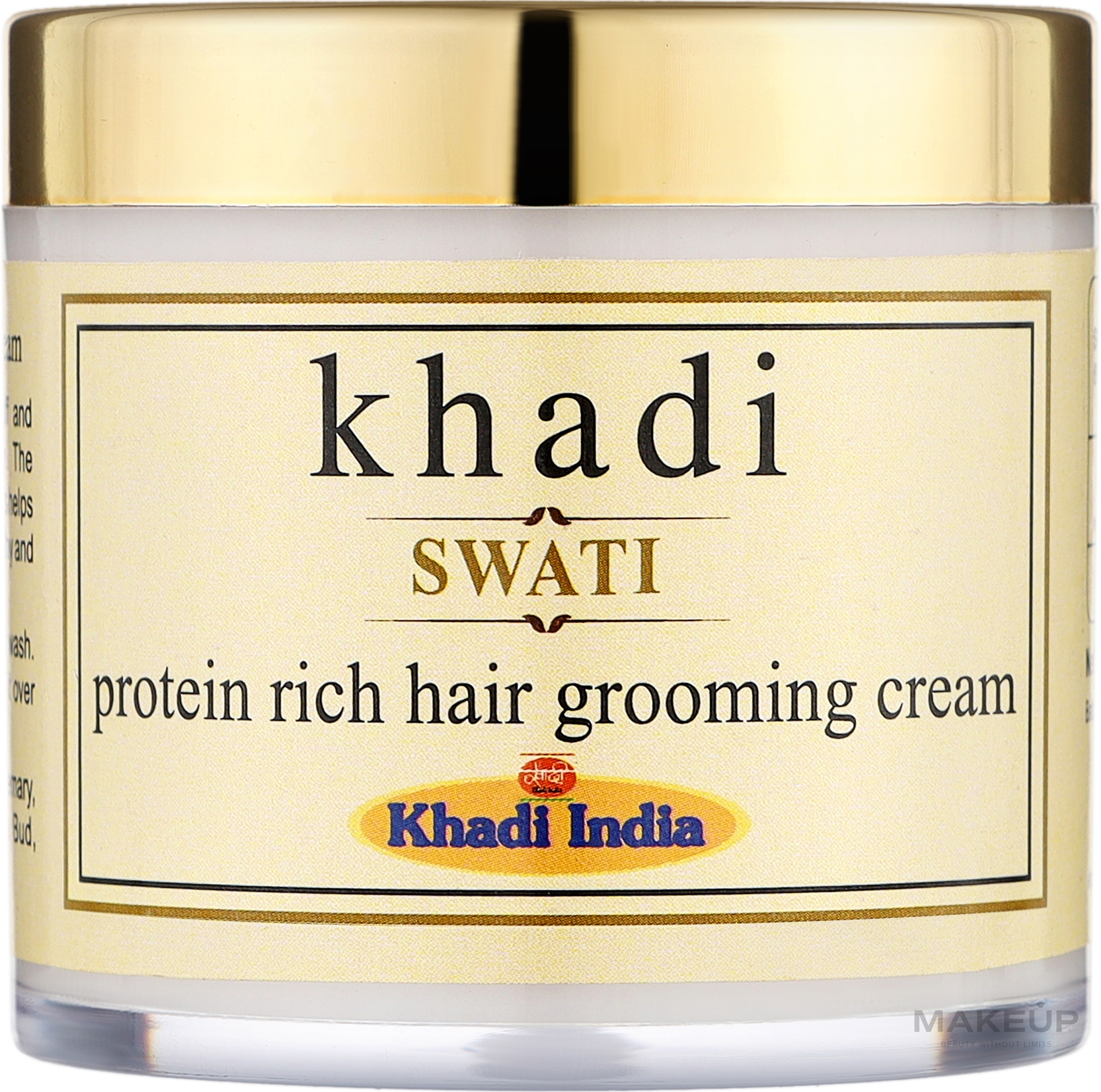 Натуральная крем-маска с протеинами - Khadi Swati Protein Rich Hair Grooming Cream — фото 150g