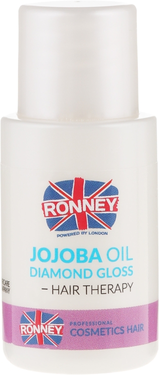 Масло жожоба для волос - Ronney Professional Jojoba Oil Diamond Gloss Hair Therapy — фото N2