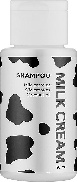 Шампунь з кератином та провітаміном В5 - Milk Cream Hair Balance Shampoo — фото N1