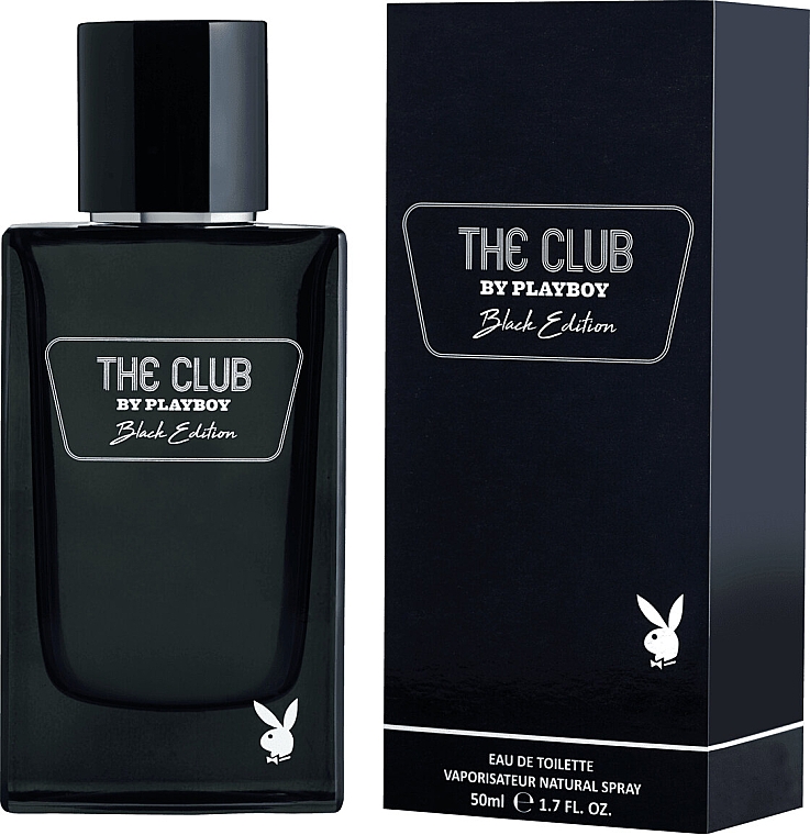 Playboy The Club Black Edition - Туалетная вода — фото N1