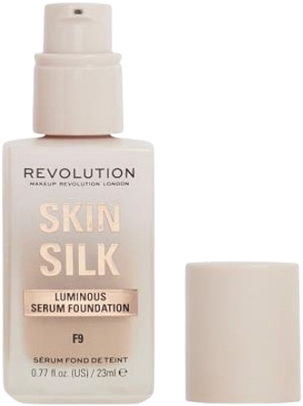 Тональна основа - Makeup Revolution Skin Silk Serum Foundation — фото N1