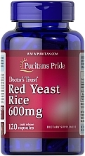 Духи, Парфюмерия, косметика Диетическая добавка "Красный рис" - Puritan's Pride Red Yeast Rice 600 Mg