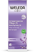 Лавандовое расслабляющее масло для тела - Weleda Relaxing Lavender Body Oil — фото N3