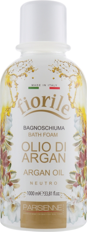 Пена для ванн "Аргановое масло" - Parisienne Italia Fiorile Argan Oil Bath Foam