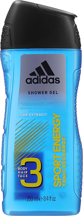 Гель для душа 3в1 - Adidas Sport Energy 3in1 Shower Gel