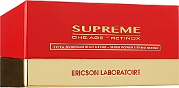 Духи, Парфюмерия, косметика УЦЕНКА Набор "Экстра питание" - Ericson Laboratoire Supreme Dhe.Age Extra Rich (f/cr/50ml + serum/30ml) *