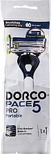Парфумерія, косметика Станок для гоління - Dorco Pace 5 PRO Portable