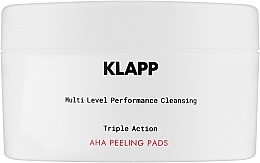 Парфумерія, косметика Патчі для обличчя - Klapp Multi Level Performance Triple Action AHA Peeling Pads