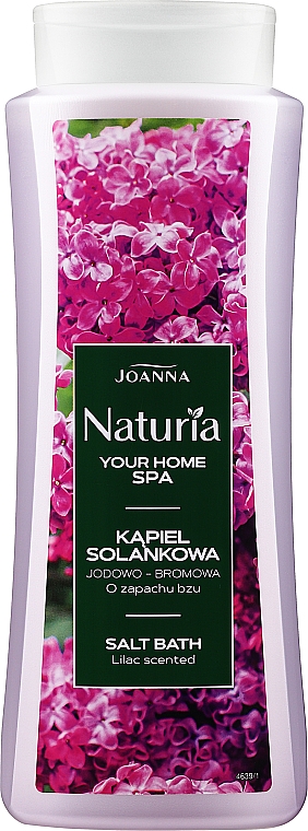 Соль для ванны "Сирень" - Joanna Naturia Body Spa Salt Bath Lilac Scented — фото N1